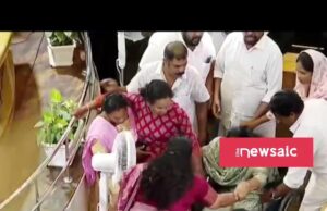 തിരുവനന്തപുരം കോർപ്പറേഷനിൽ യുഡിഎഫ്-ബിജെപി കൗൺസിലർമാർ തമ്മിൽ കയ്യാങ്കളി; ഹാജർ രജിസ്റ്ററിനായി പിടിവലി